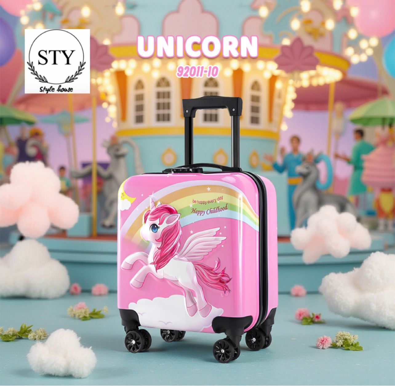 Kidds Traveling Bag Durable Luggage Suitcase for Travel