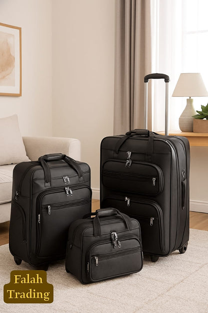 Travel Luggage Set With Spinner Wheels And TSA Lock