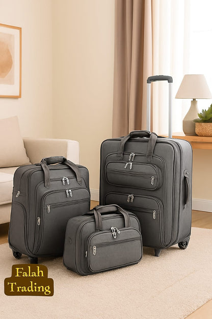 Travel Luggage Set With Spinner Wheels And TSA Lock
