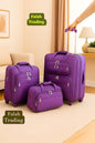 Travel Luggage Set With Spinner Wheels And TSA Lock
