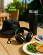Gift Set Premium Combo Bluetooth Headphones And Cup Hat