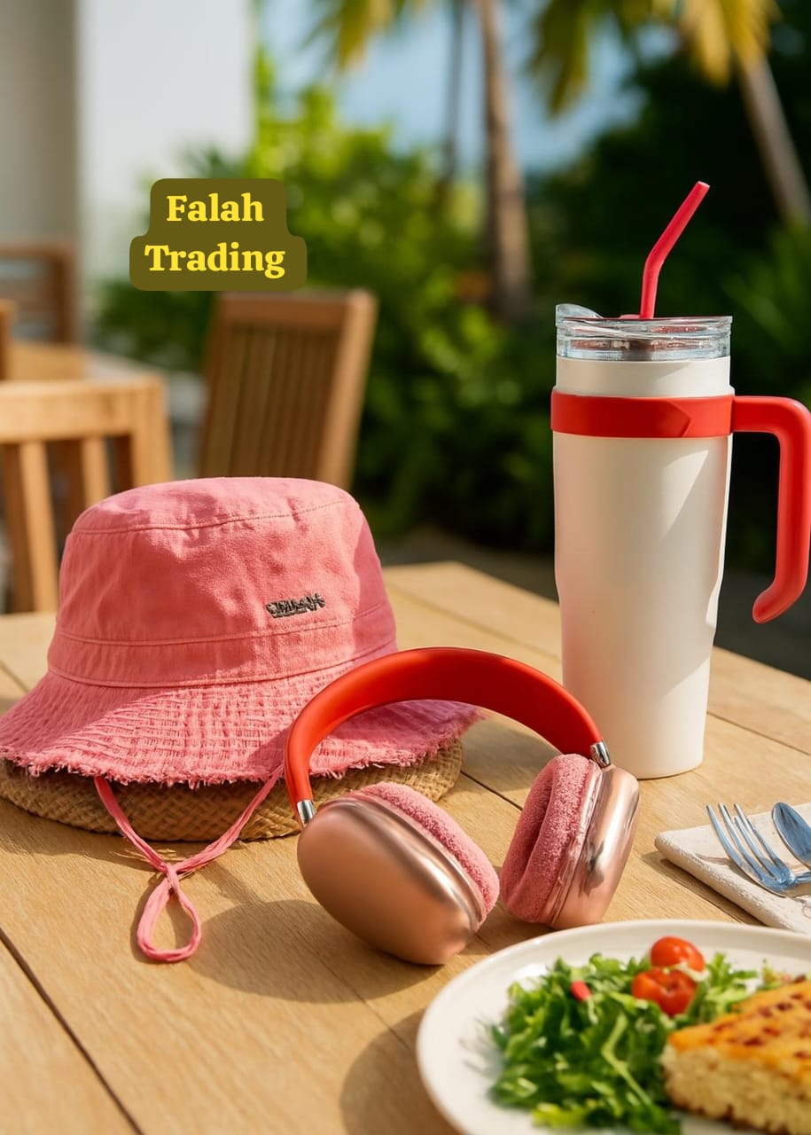Gift Set Premium Combo Bluetooth Headphones And Cup Hat