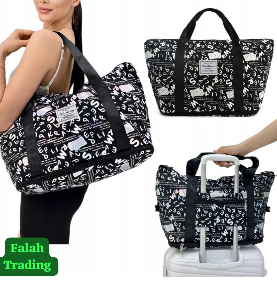 Weekend Duffel Bag For Travel And Overnight Trips Easily