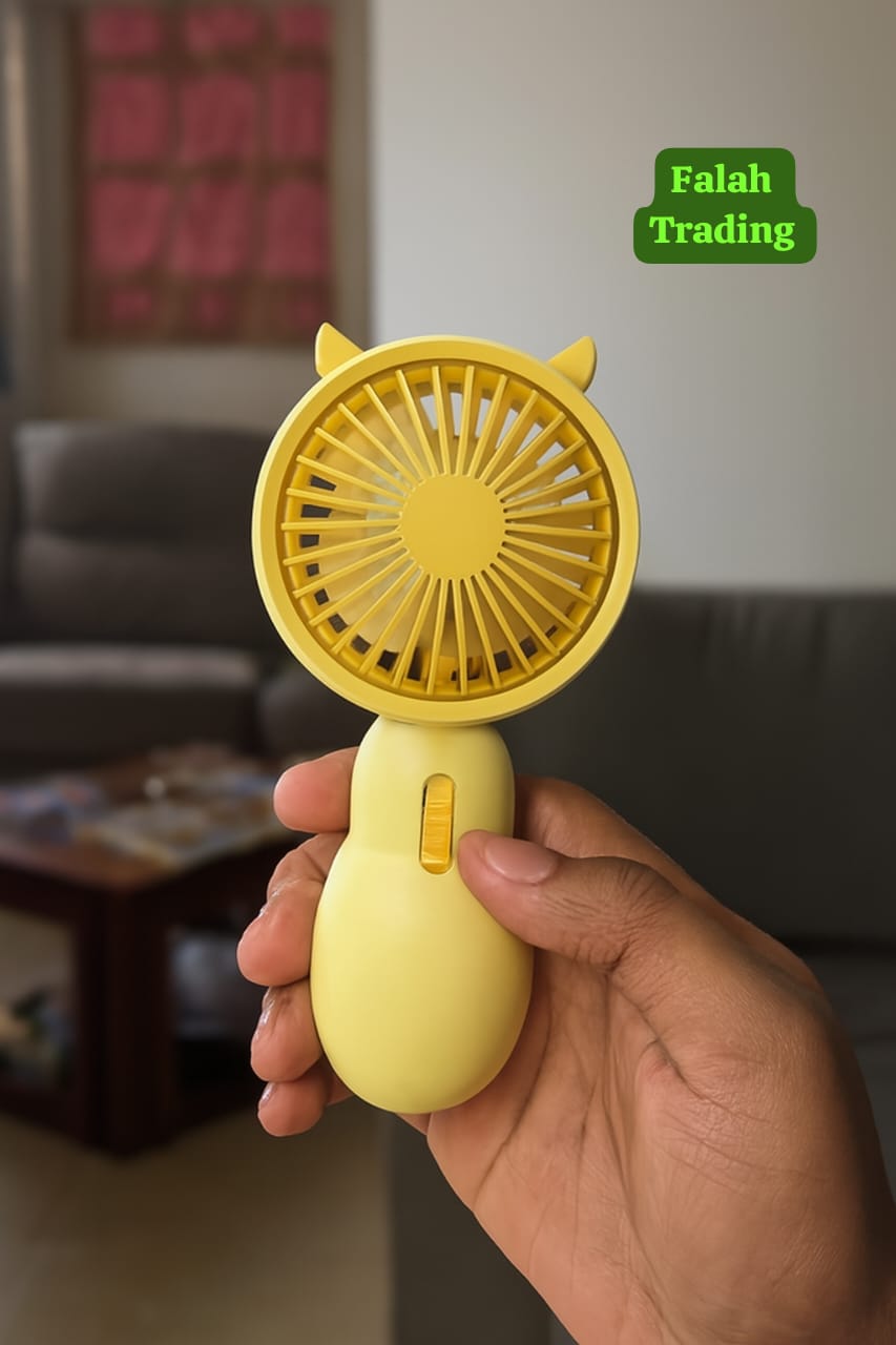 Compact USB Desk Fan For Home Office Portable Cooling