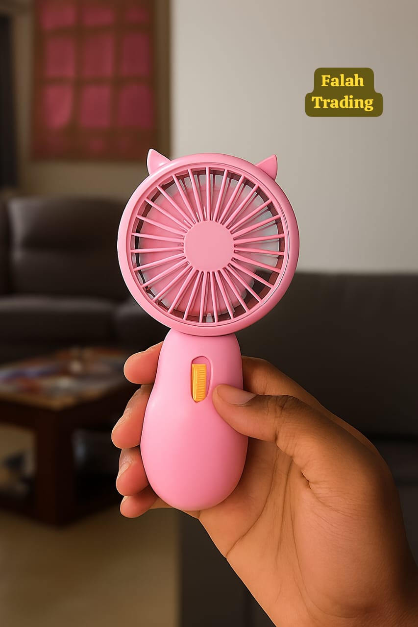 Compact USB Desk Fan For Home Office Portable Cooling