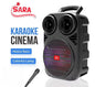Karaoke Speaker System With Bluetooth Wireless Connectivity