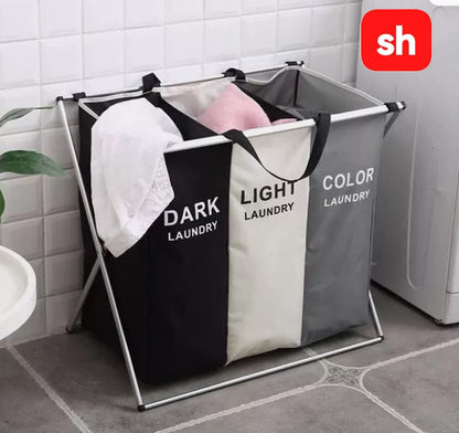 Foldable Laundry Basket For Easy Laundry Day Storage