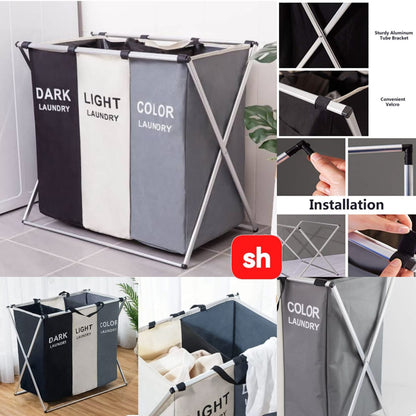 Foldable Laundry Basket For Easy Laundry Day Storage