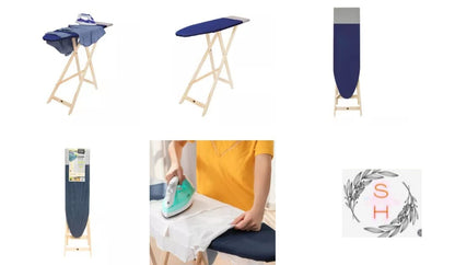 Premium Wooden Ironing Board With Sturdy Build And Quality