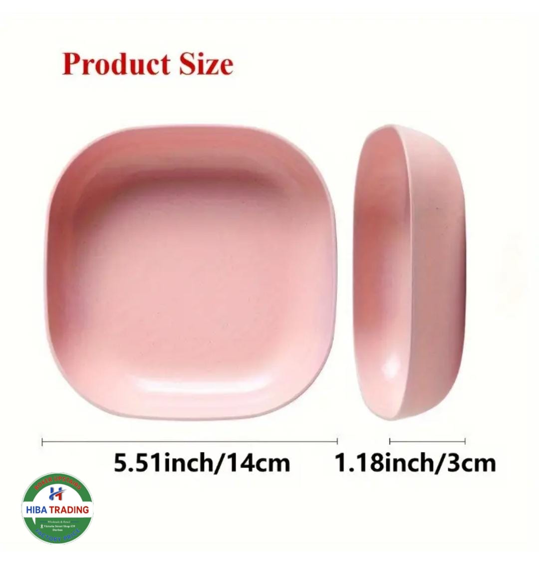 10 Pack Plastic Plates Disposable Dinnerware For Parties