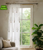 Tree Block Printed Lace Curtain Lounge Sheer Privacy