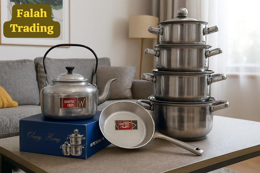 Bon Voyage Pan and Kettle Travel Cooking Combo Portable