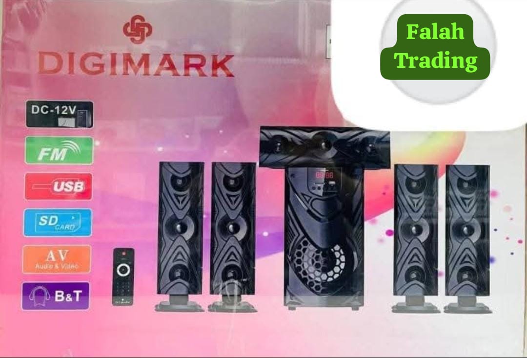 Digimark Speaker 7 Piece Set for Home Audio System Elite