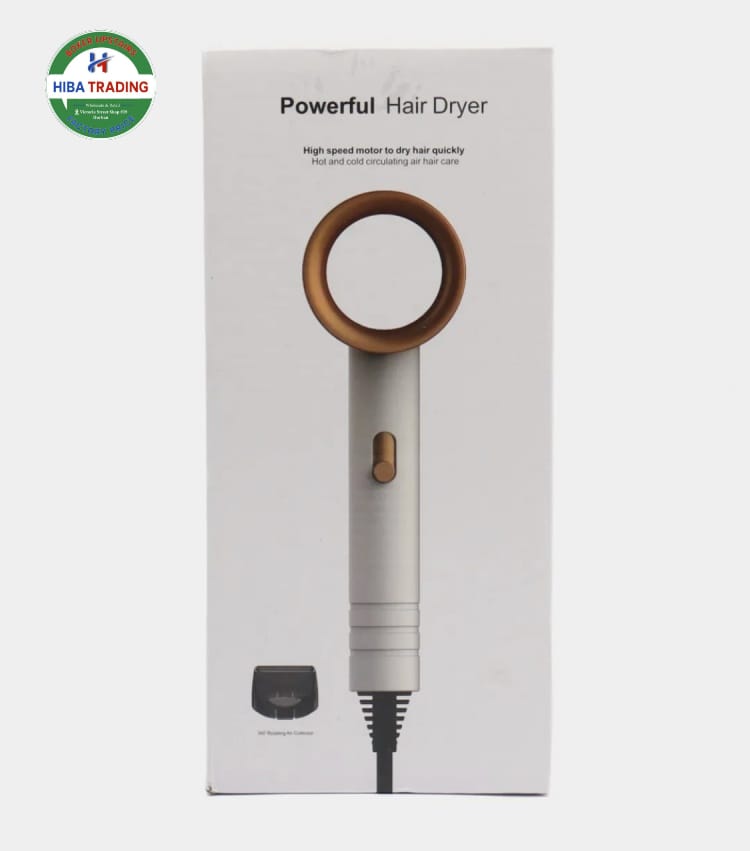 Powerful Hair Dryer With 360 Degree Rotating Air Collector