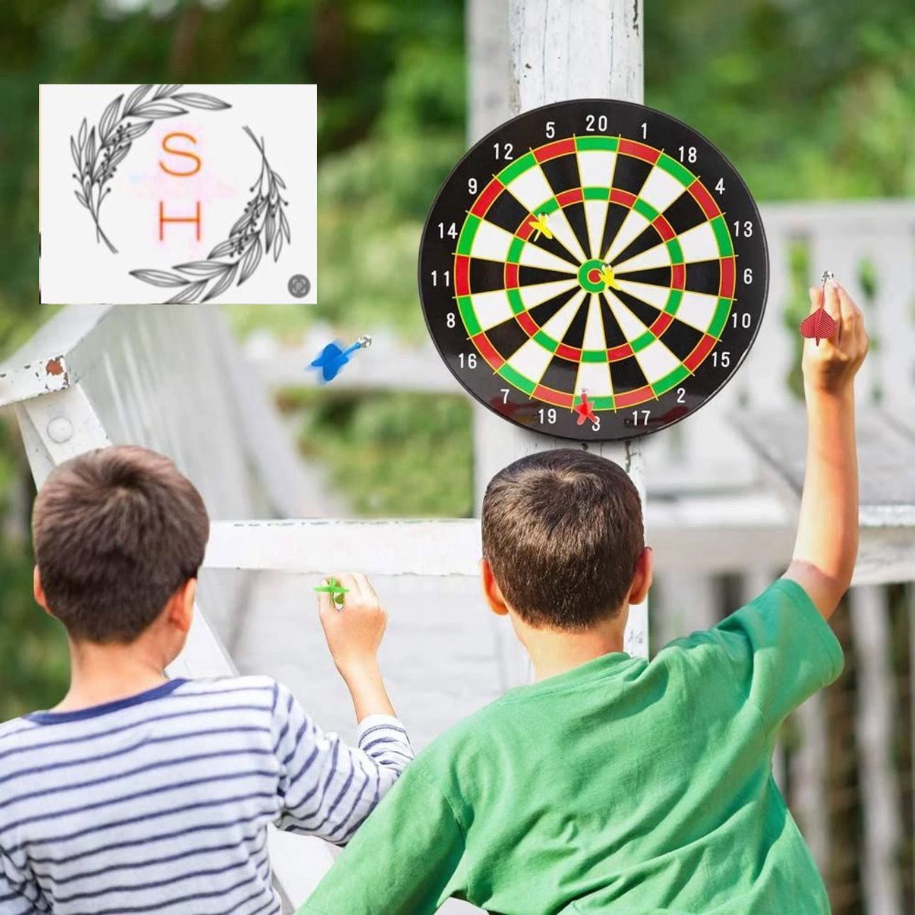 Dart Board Indoor Game For Home Recreational Play And Fun