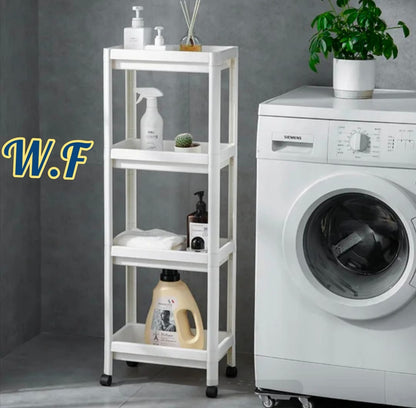 Elegant Bathroom Storage Rack With Shelves For Organization