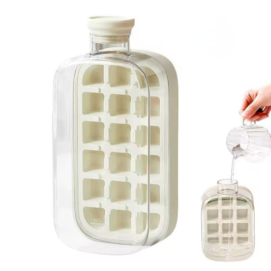 Ice Tube Bottle Insulated Stainless Steel Water Bottle