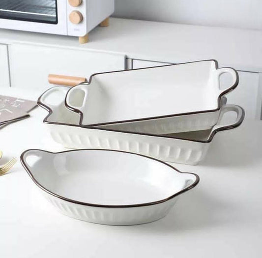 Nonstick Bakeware Set 3 Piece Baking Pan Set For Oven