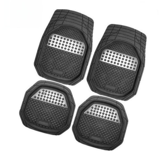 4 Piece Car Mats Set All Weather Floor Mats for Car
