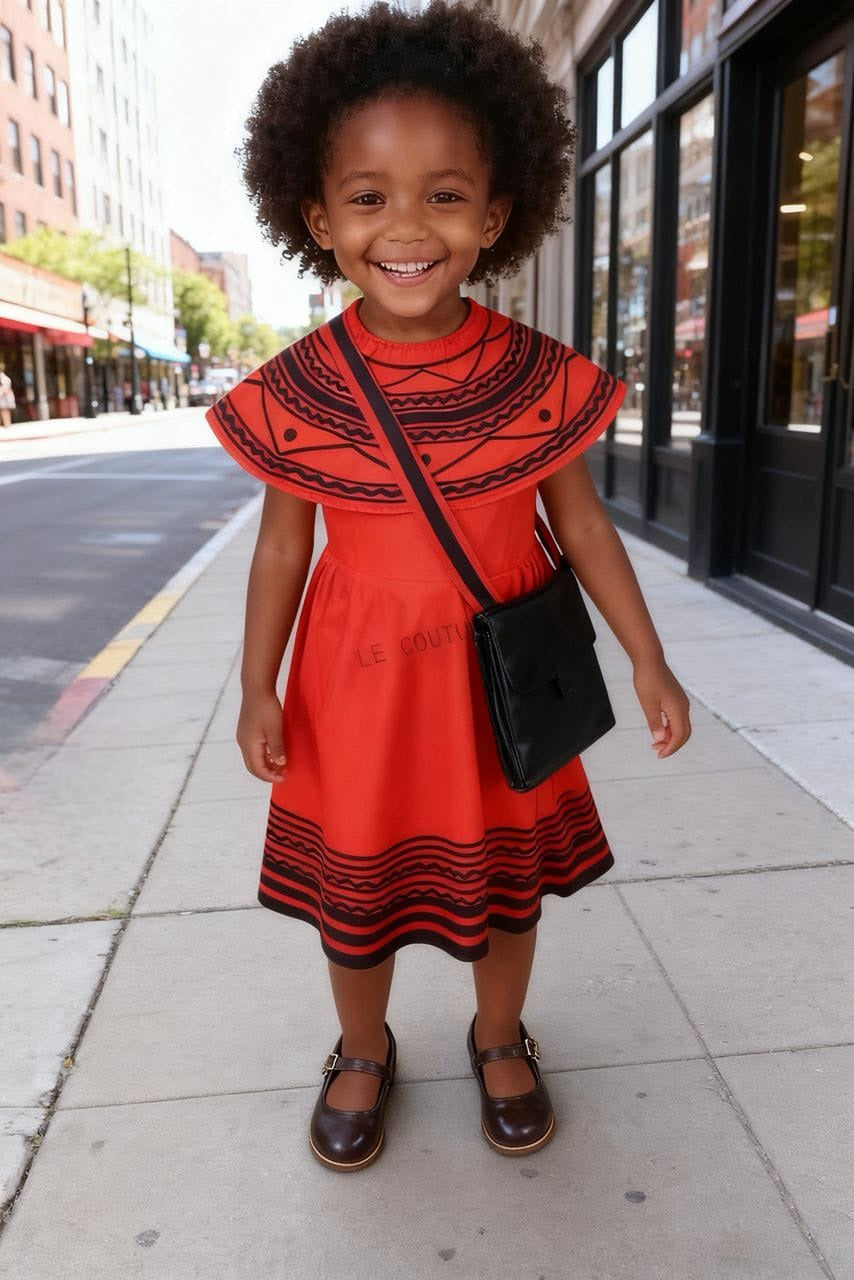 Kids Traditional Dress 2 Piece Set For Girls Ethnic Wear