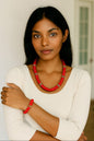 Beaded Necklace And Bracelet Set For Elegant Gift Idea