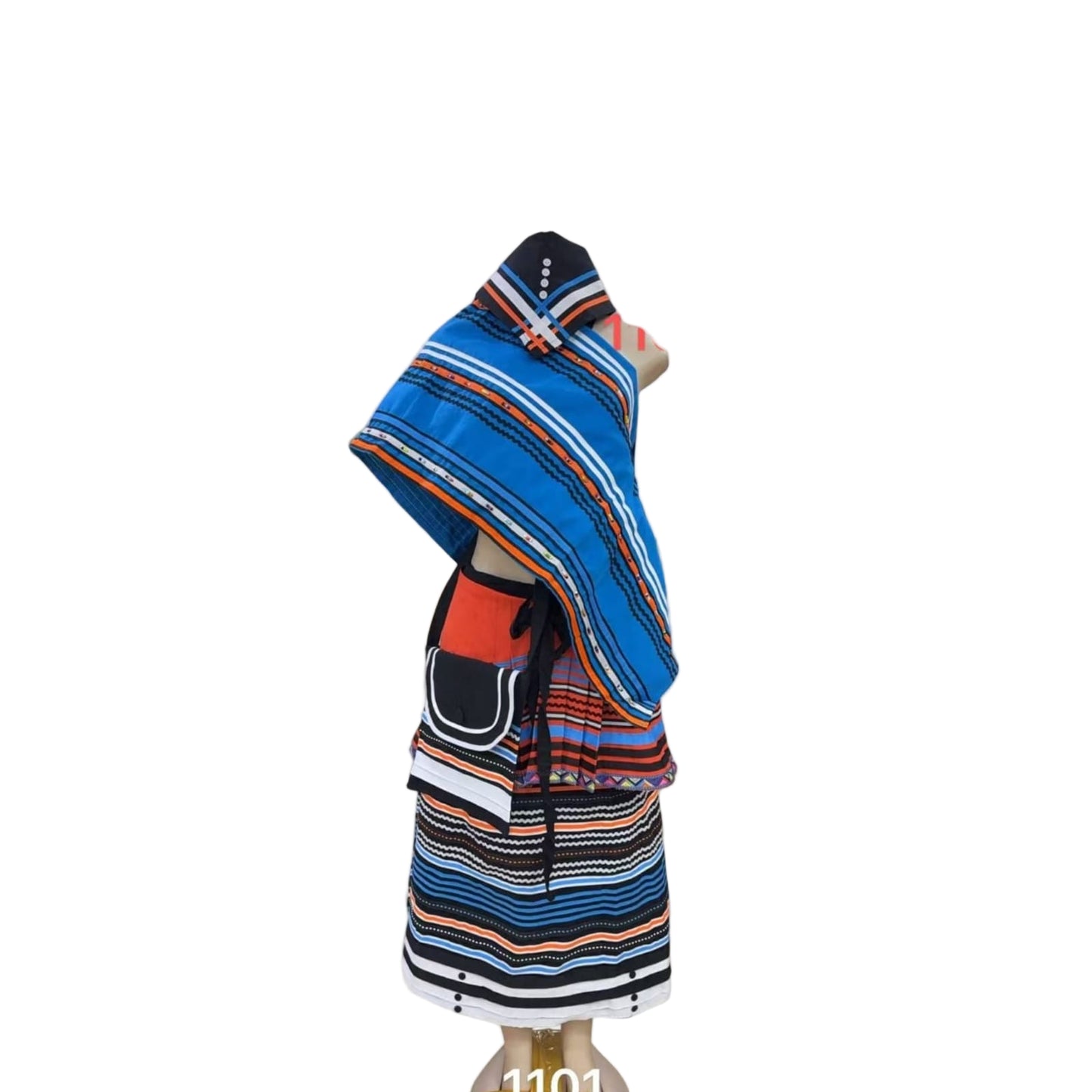 Traditional Attire 5 Piece Set One Size Fits All