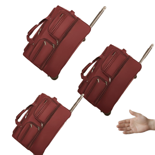 3 Piece Travel Bag Set Large Medium Small Luggage Organizer