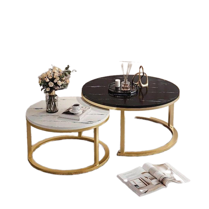 Two Piece Coffee Table Set 70 By 70 Cm Square Living Room