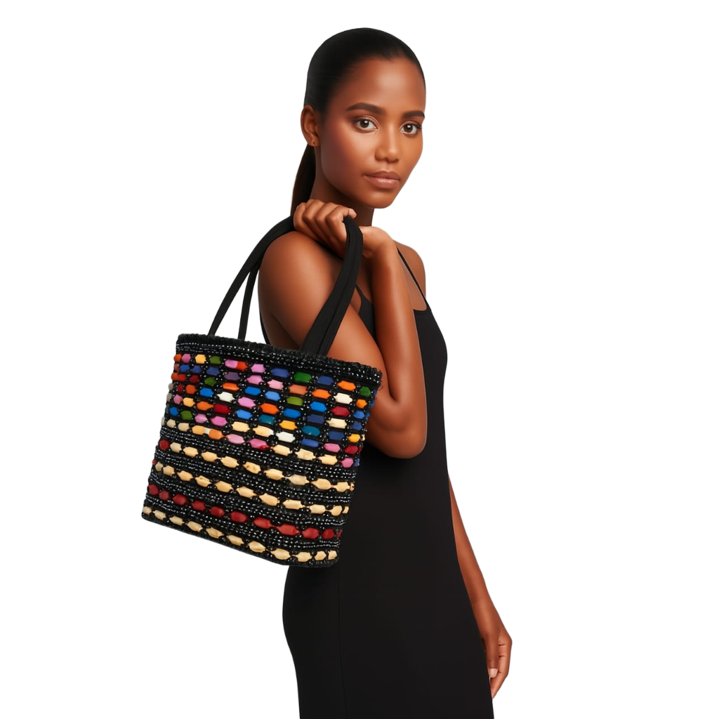 Large Beaded Bags Sequin Statement Evening Accessories