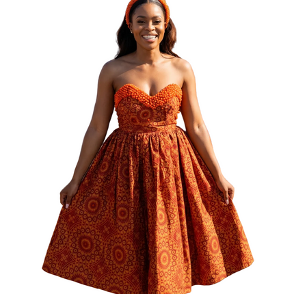 Traditional Dress Elegant Handcrafted Attire For Women by Vicetech Merchants