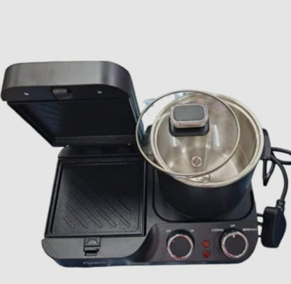Breakfast Maker 4 In 1 Sandwich 800ml Pot Capacity 600W