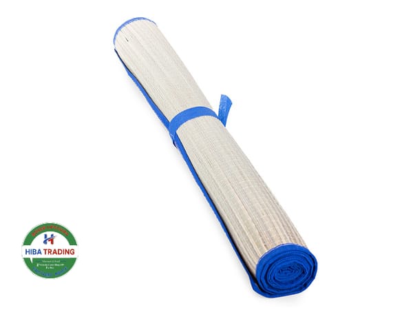 Natural Straw Beach Mat Portable Outdoor Picnic Blanket