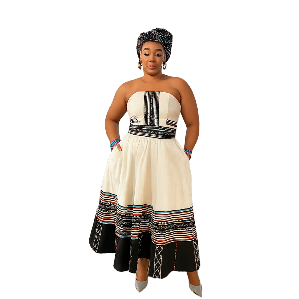 Timeless Traditional Dress For Cultural Event Attire